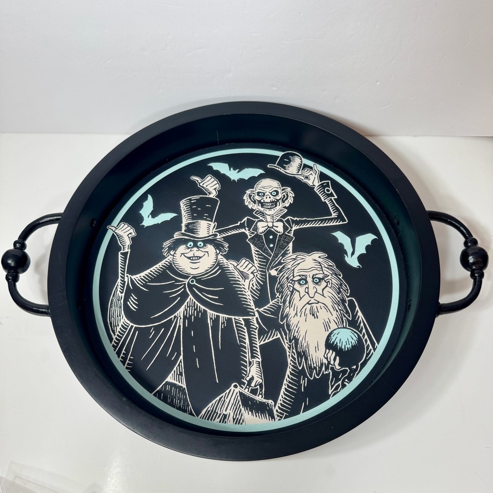NWT. Disney The Haunted Mansion Serving Tray. The three Hitchhiking Ghosts
